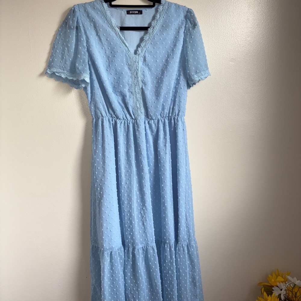 TYME Light Blue Women's Dress